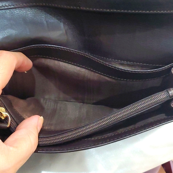 🇮🇹Celine Canvas/Crocodile Leather Long Wallet 🤎🤎🤎 - Picture 14 of 16